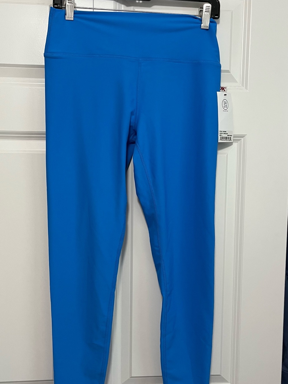 Sage Women's Leggings - Bright Blue